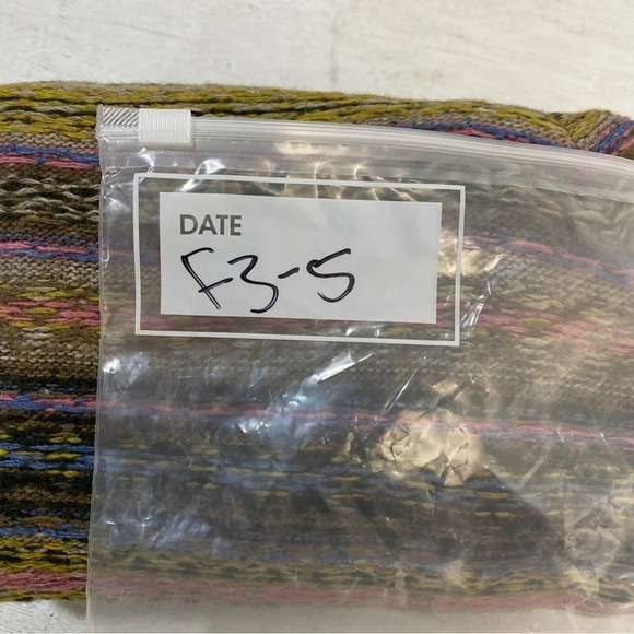 Re/Done 60s Shrunken Sweater in Gravel Multi M Wool Blend - Picture 13 of 13